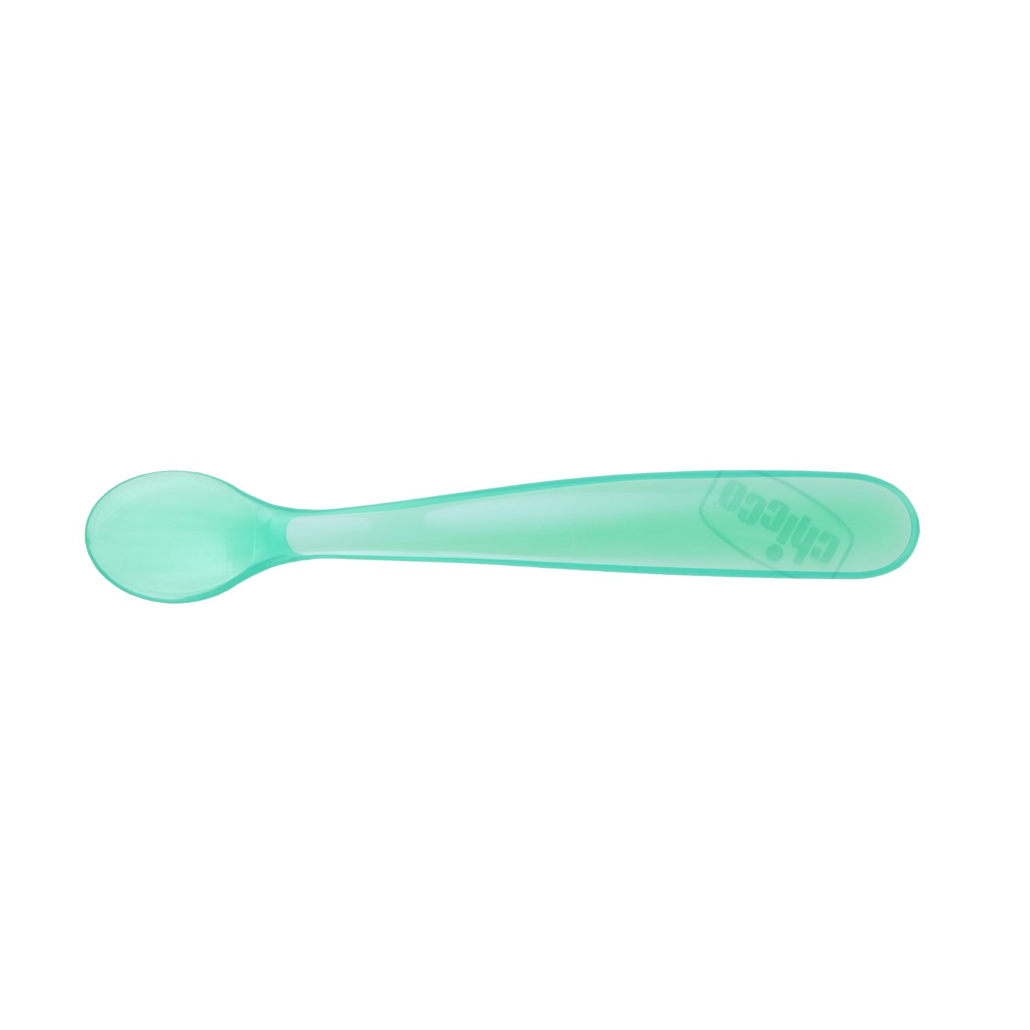 Soft Silicone Spoon Bi-pack 6m+-Blue